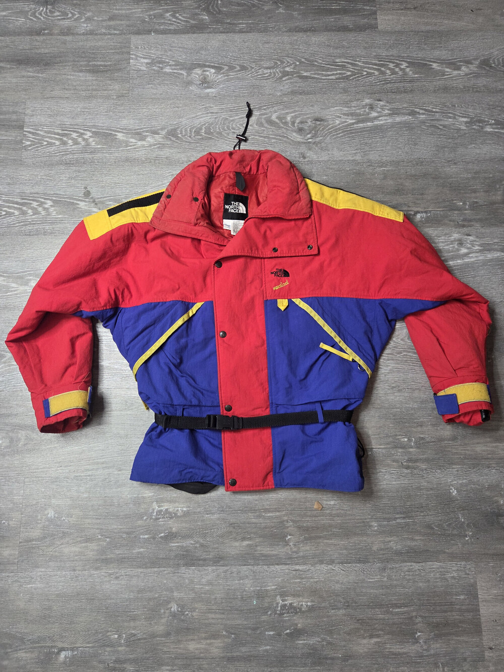 Vintage The North Face Vertical Gore-Tex Ski Jacket Mens M Red Blue